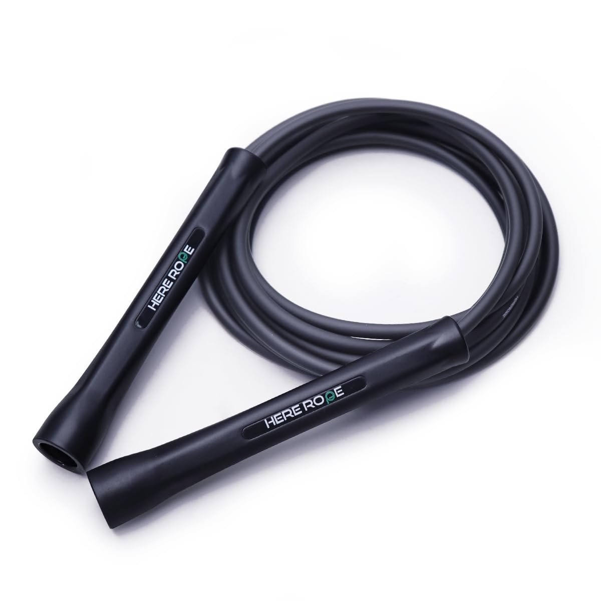 6mm PVC Skipping Rope, Boxing Jump Rope with Unbreakable Handles & Durable Non-Kinking Rope, Adjustable Skipping Ropes for Adult, Men, Women Fitness, Speed, Exercise, Training (Dark Night)