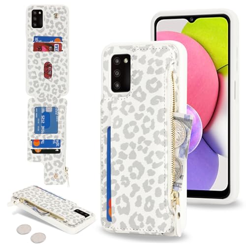 Étui Samsung Galaxy A03s protégeant votre écran et rangeant vos cartes en toute sécurité