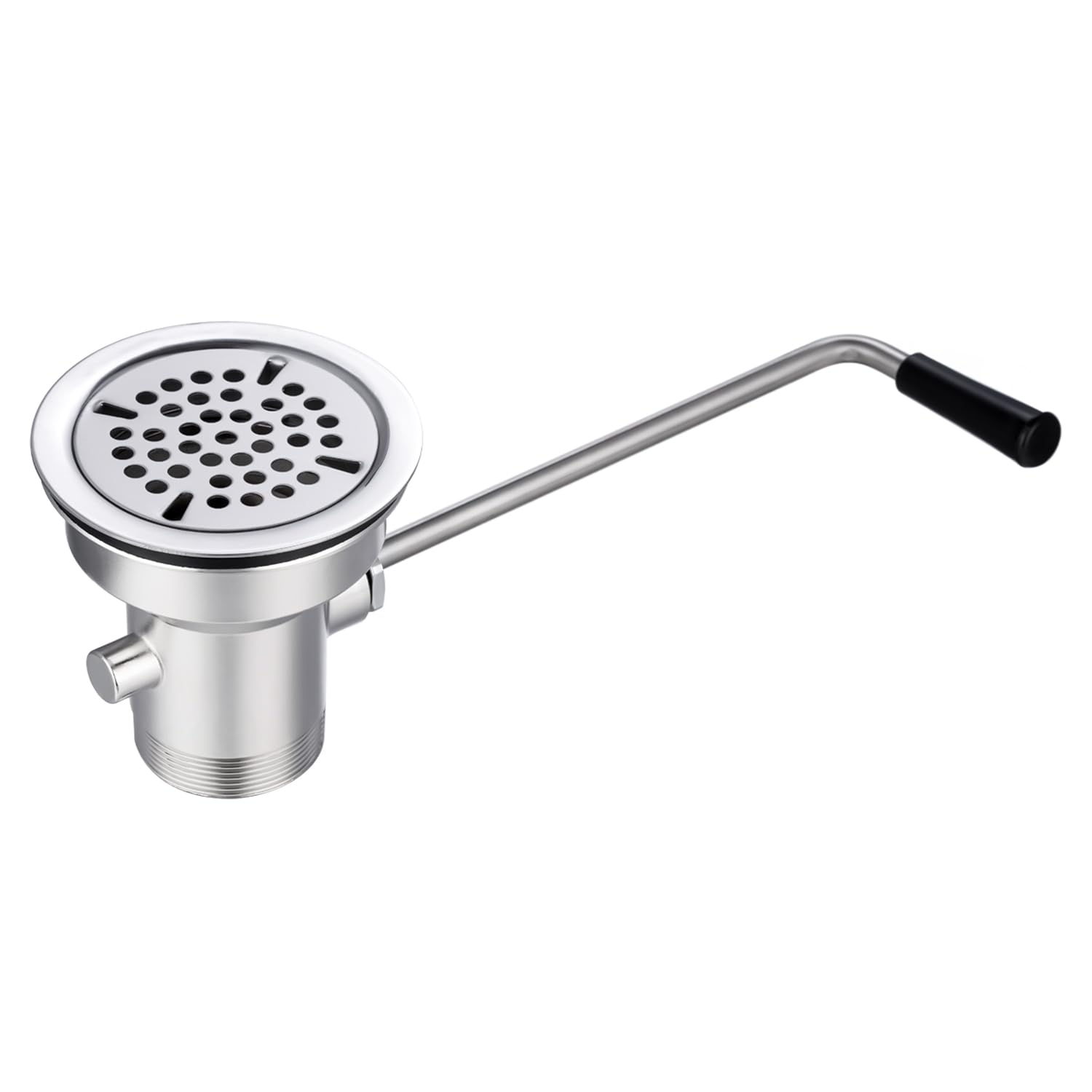 Sepaitek 3-1/2 inch Commercial Sink Drain with Twist Handle