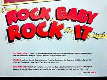 Amazon.co.jp: 廃盤 LP 1986年 US盤 伝説ロカビリー映画 ROCK