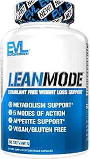 EVL LEANMODE Weight Loss Support - Non-Stimulant Metabolism Support and Appetite Support for Men and Women - Lean Mode with Green Coffee Bean, Green Tea, CLA, Carnitine, Garcinia Cambogia, Diet Pills