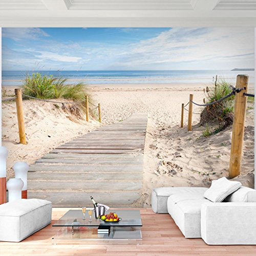 Fototapete Strand Meer 396 X 280 Cm Vlies Wand Tapete Wohnzimmer