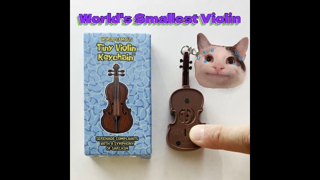 Amazon.com: World's Smallest Violin - Mr Krabs Sad Music from