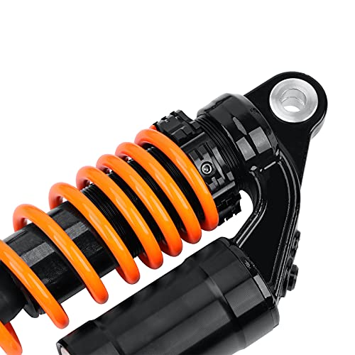 Image of 280mm 11 Inch Universal Motorcycle Shock Absorbers Rear Suspension 2PCS Compatible with Honda CB Yamaha Gokart(Orange)