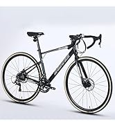 Amazon | 27段変速 ロード 700C ロードバイク 男女兼用 ロードサイクル