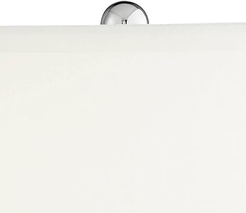 Miniatura 3 de 360 Lighting Cirrus - Juego de 2 lámparas de mesa decorativas costeras pequeñas y modernas de 22 pulgadas de alto, hechas a mano con cristal azul,