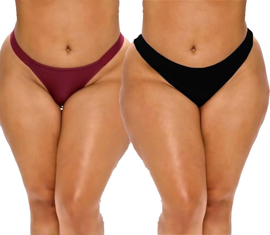 zoqq Bikini Bottoms Set, Thong Panty for Girls & Women's, Pack of 2-picture-20