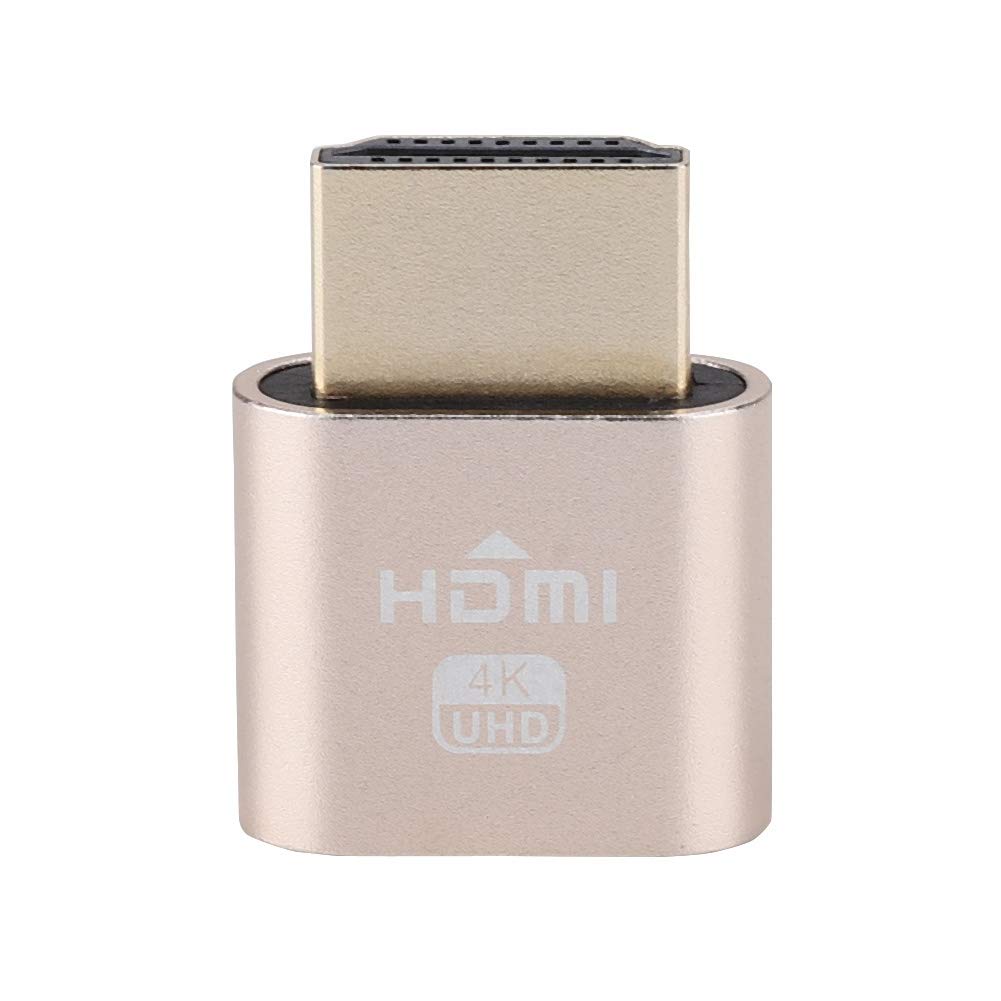 MEIRIYFA Lot De 3 Prises Factices HDMI 4K, émulateur D'affichage