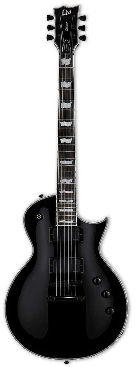 ESP LTD EC-1000S Fluence Electric Guitar, Black