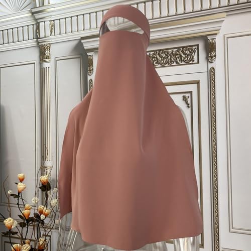 Velo Islámico de Chiffon de Alta Calidad con Caída Elegante 4