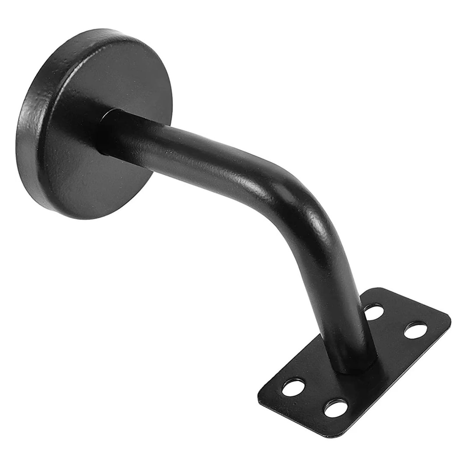 VAYEODEYU Stair Handrail Brackets 10 Pieces Black 60x60/80mm Wall Support(60x80mm)