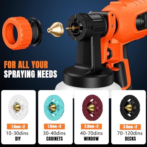 Cordless Paint Sprayer Compatible with Dewalt 20V MAX Battery - image 7