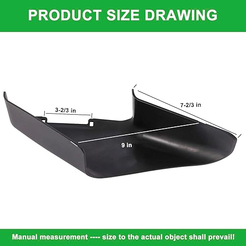 Miniatura 2 de 115-8447 Side Discharge Chute, Compatible with Toro 22" Recycler Lawn Mower for 20377, 20378, 20330, 20331, 20333, 20330C - Fits Many 22" Recycler