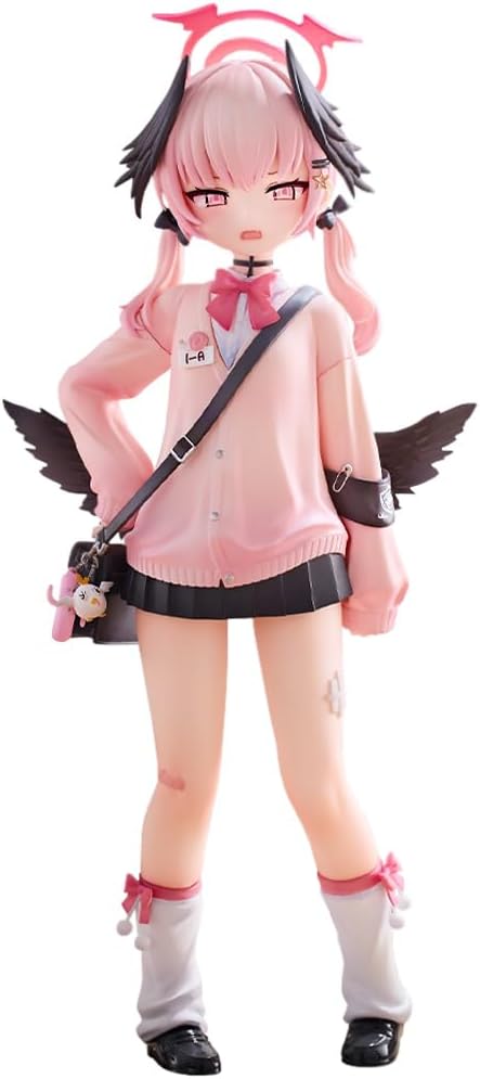 Shimoe Koharu Figure Model - 20cm Cute Girl Anime Action Figure, 1/7 Scale Standing Pose Shimoe Koharu Statue, PVC Desktop Figures Decoration Gifts
