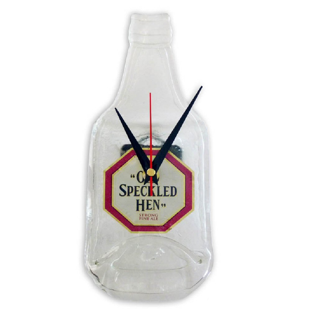 Old Speckled Hen Bottle Clock - A genuine Speckled Hen bottle turned into a clock