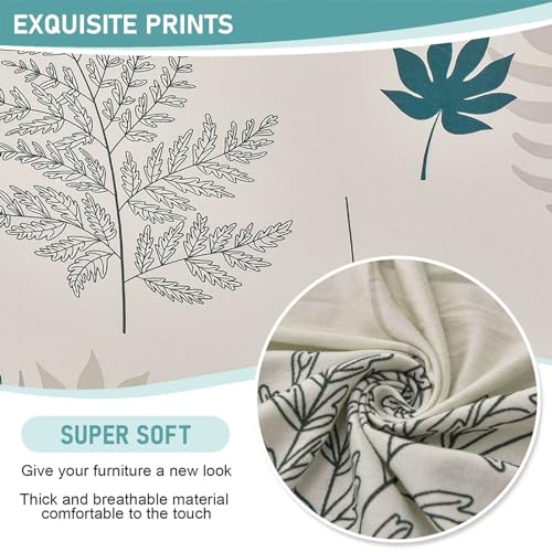 Housse extensible pour fauteuil à oreilles douce et lavable en machine - 5