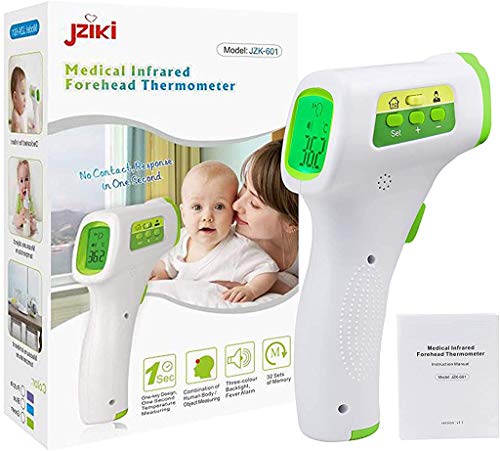 Forehead Thermometer for Adults,Kids Infants Baby,Surface of Objects.Infrared Digital Non-Contact Accurate Instant Readings Forehead Thermometer with LCD Display
