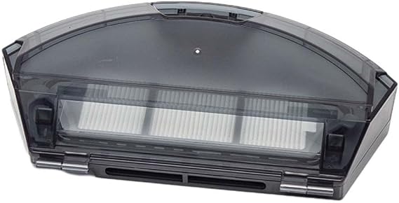 Replacement Dust Bin for 360 S50 S55 S6, C50 G50 G50E, HSR Sweeping Robot, Grey High Capacity Plastic Waste Container for Auto Cleaner