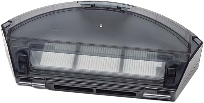 Replacement Dust Bin for 360 S50 S55 S6, C50 G50 G50E, HSR Sweeping Robot, Grey High Capacity Plastic Waste Container for Auto Cleaner