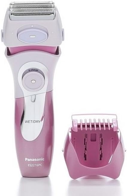 Panasonic Cordless All-in-One Advanced Wet & Dry Rechargeable Womens Electric Shaver For Sensitive Skin With Bikini Attachment and Pop-Up Trimmer