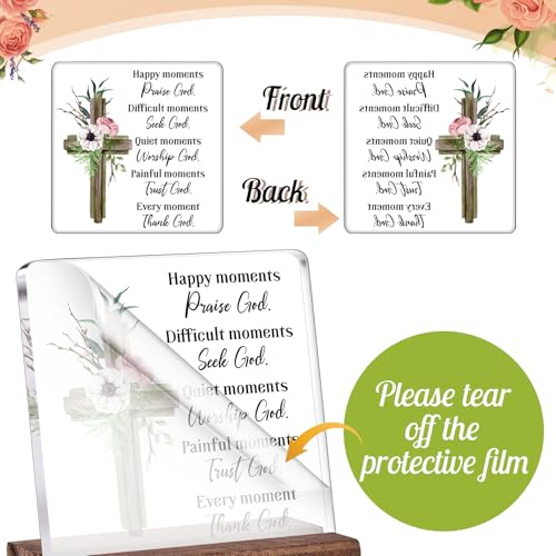 12-Pcs-Christian-Gifts-Bulk-for-Women-Inspirational-Religious-Gifts-Bible-Verses-Decor-for-Women-Friend-Birthday-Christmas-Office-Desk-Decorative-Sign-Acrylic-Sign-with-Wooden-Stand 12 Pcs Christian Gifts Bulk for Women Inspirational Religious Gifts Bible Verses Decor for Women Friend Birthday Christmas Office Desk Decorative Sign Acrylic Sign with Wooden Stand