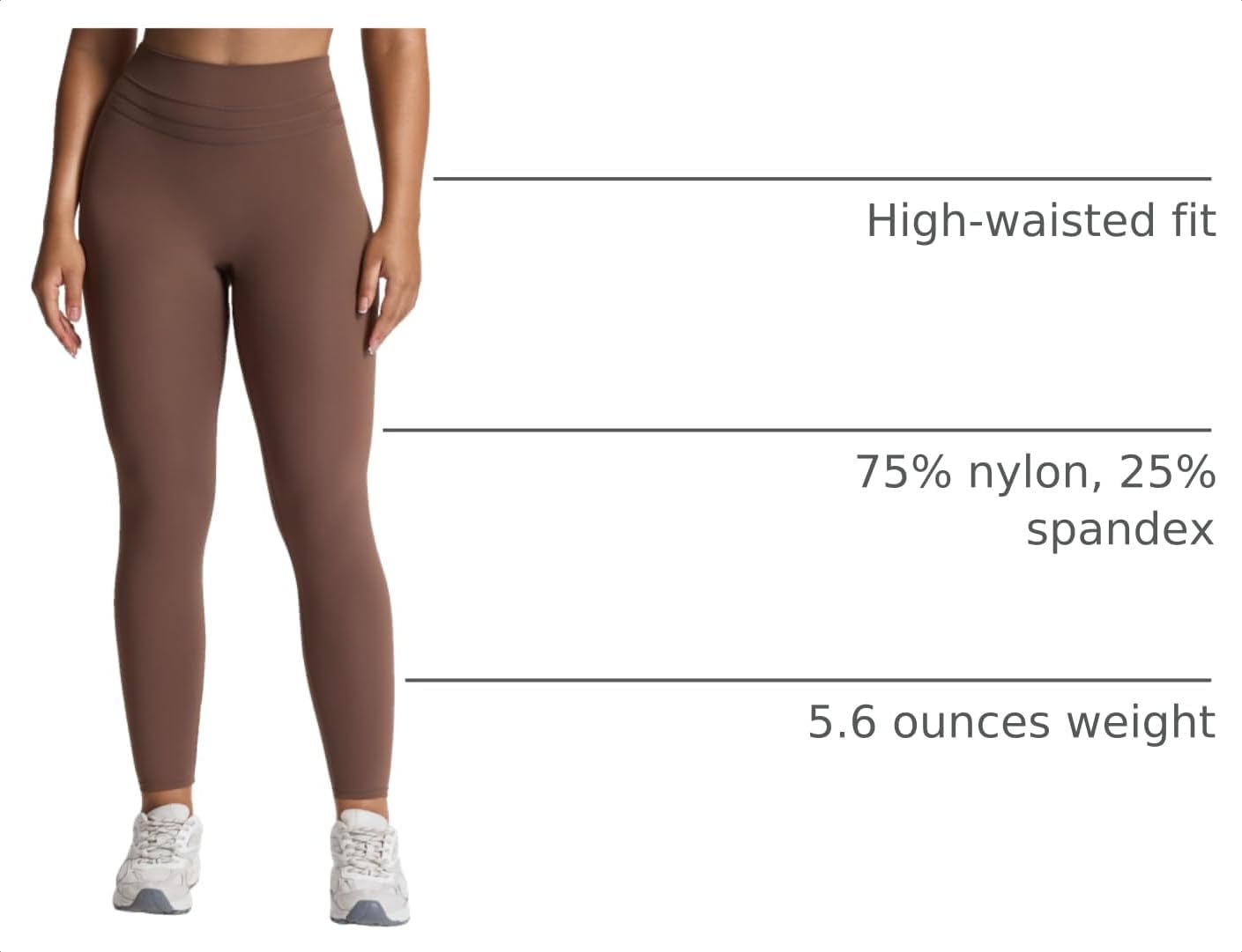 Aoxjox Women's Luna Yoga Pants 26" image 4