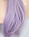K'ryssma Ombre Purple Synthetic Wigs for Women Long Straight Machine Made Ombre Wig with Black Roots 22 inch