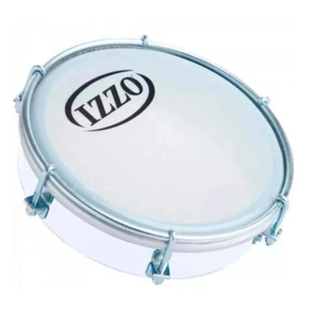 6552 6-Inch ABS Tamborim - White