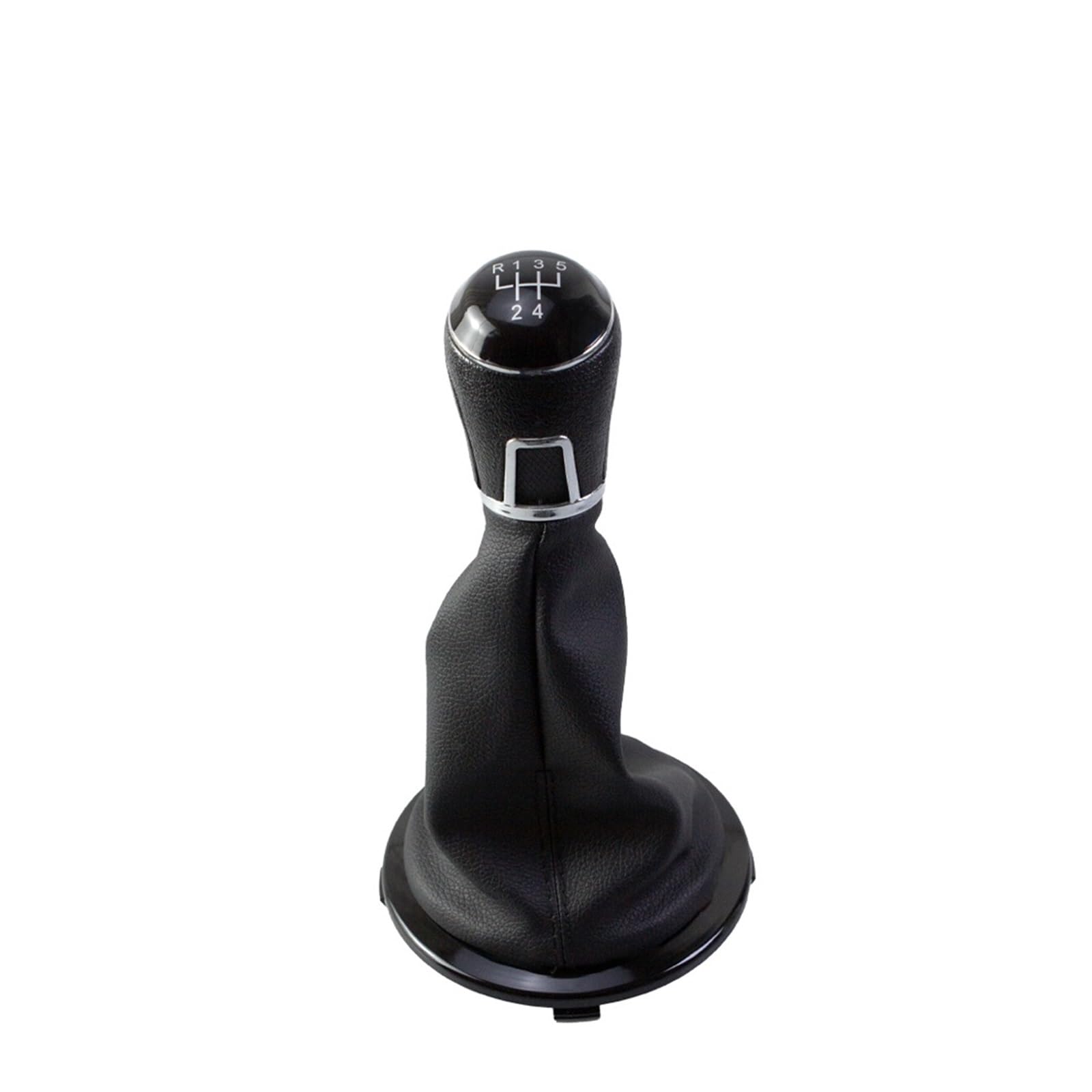 Rbevcrr Black 5 Speed Car Shift Lever Knob For Vw For Gol For G4 G5 5 Speed Manual Shift Handball Stick Shifter Pen(Black 5 Speed)