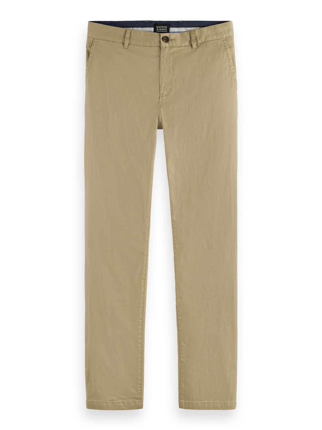 Scotch & Soda Stuart Chino, Pantalones, Hombre, Army, 28W / 30L