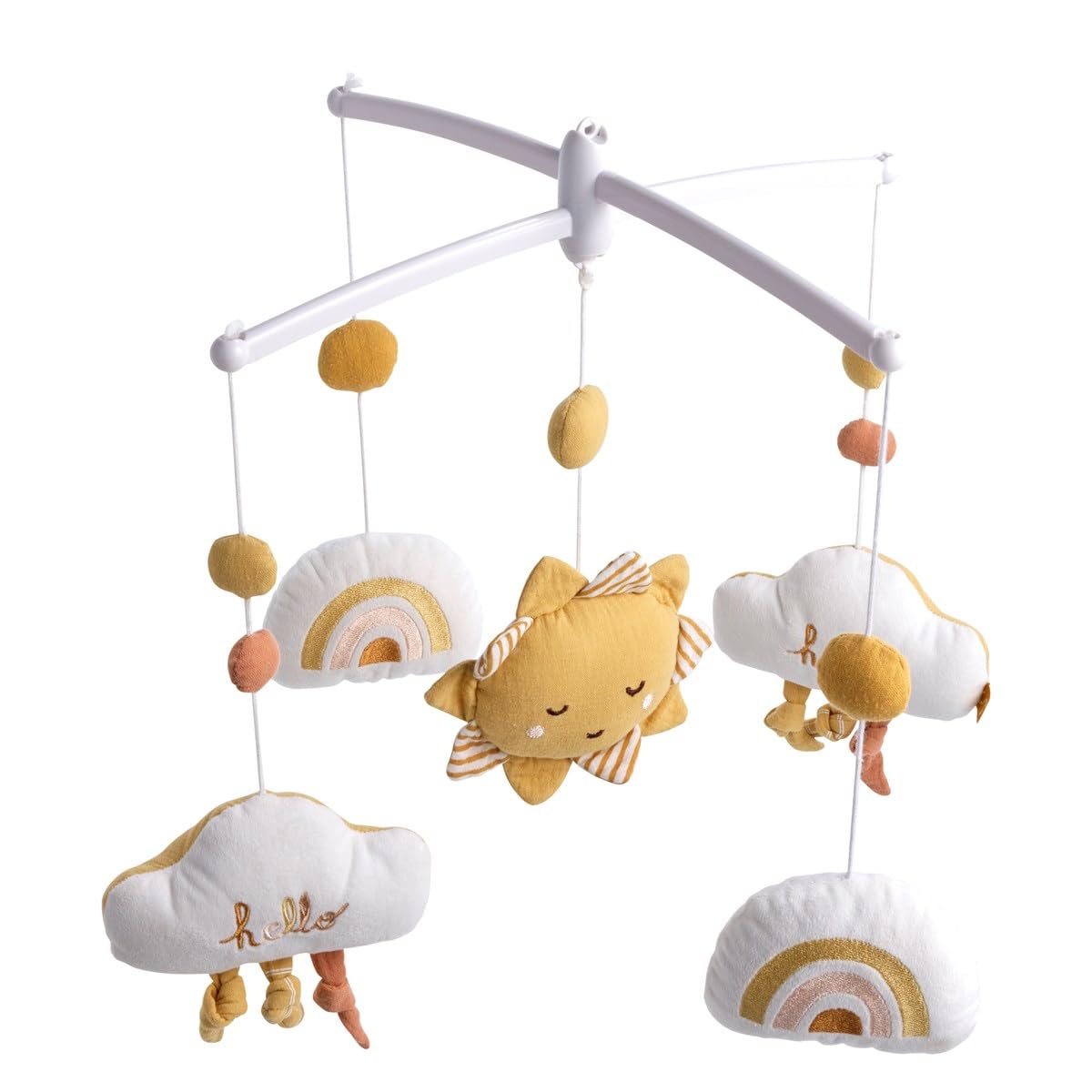 Música móvil cuna | Sunlight | Cuna móvil | Decoración de la habitación del bebé | Regalo nacimiento | Sauthon