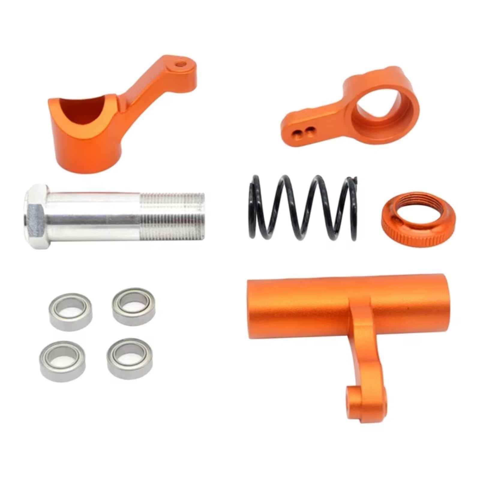 Accesorios coches RC per ZD per Racing MT8 9021 9020 9116 EX-07 rc Car Parts Accessories 8594 Gruppo Sterzo Lega di Alluminio