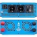 ECTIVE Reiner Sinus Wechselrichter TSI 25-2500W, USB, 24V auf 230V, Überlastschutz, Überhitzungsschutz, NSV, USV Funktion - DC/AC Spannungswandler, Umwandler, Stromwandler für Haushaltsgeräten