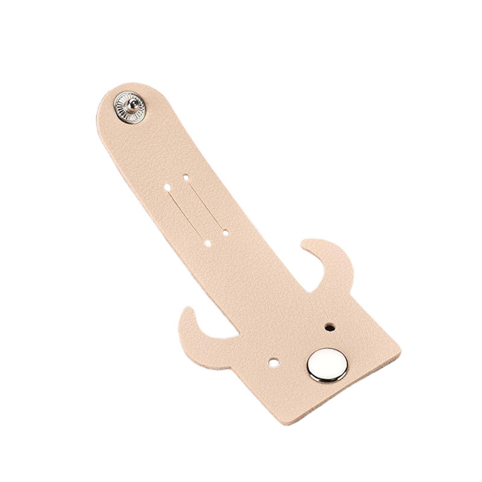 Cable Clip Multifunctional PU Leather Organization Phone Data Storage Portable Corded Headphone Winding Data Management Clips