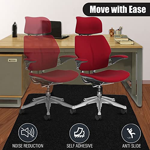 Ecoso Office Chair Mat For Hardwood/Tile Floor, With Lip, 36"X 48 Inch,0.16 Inch Thick, Hard Floor Protector, Anti Slip, Self Adhesive And Eco Friendly thumb #3