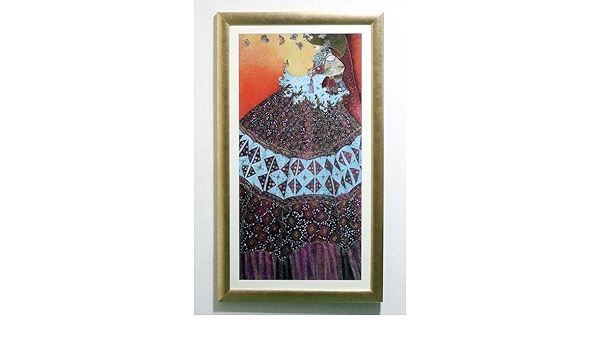 イタリア 額絵 ヴァレリー モージュリ ゴールド FAL-0250-25 イタリア 額絵 ヴァレリー モージュリ ゴールド FAL-0250-25