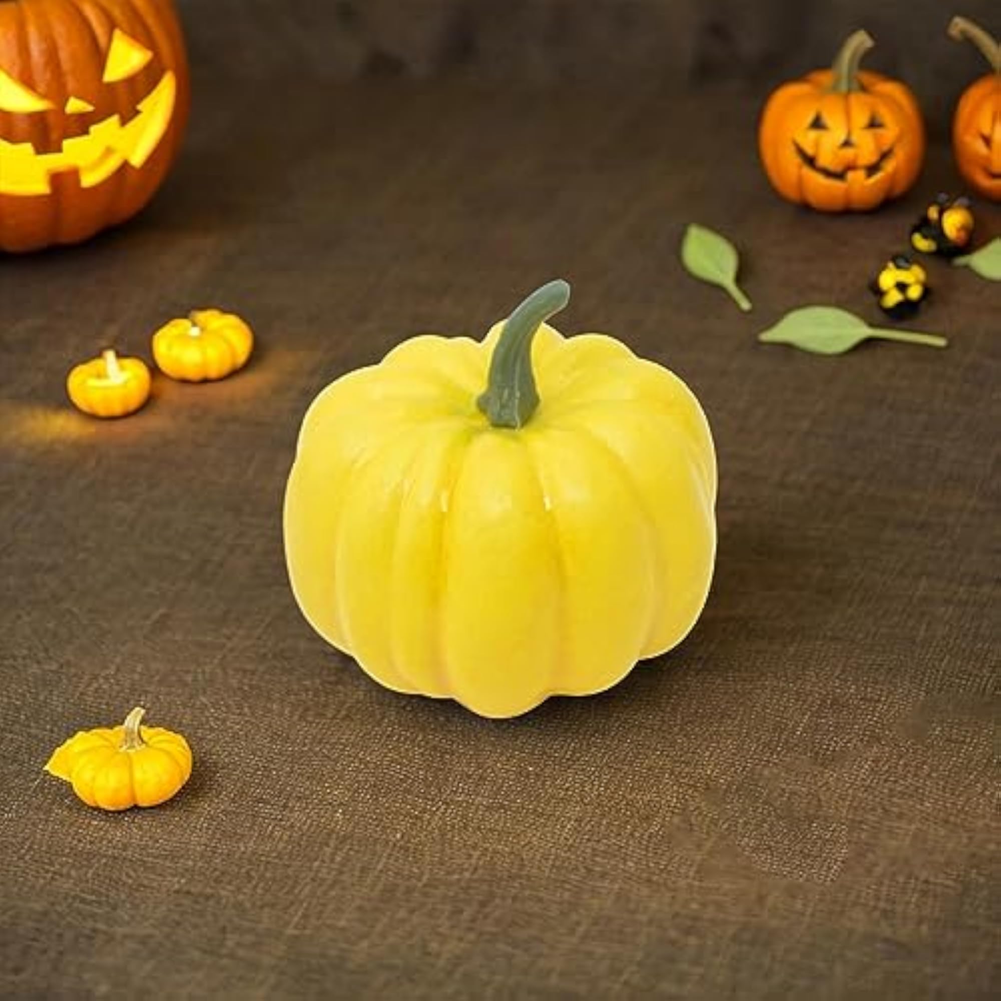 Artificial Decorative Pumpkin for Mantel Shelf