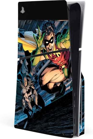 Skinit Decal Gaming Skin Compatible with PS5 Slim Disk Console - Officially Licensed DC Comics Batman Hush 15th Anniversary Deluxe Edition Cover by Jim Lee Design