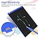 JefDiee Kids Drawing Boards LCD Writing Tablet, 10 Inch Colorful Screen Electronic Learning and Education Drawing Pads Doodle and Scribbler Board Toys Gifts for Girls Boys (Blue)