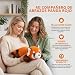 Imagen de JynxtoyZeal Peluche de Panda Rojo Peluche Cojín de Animal Lindo Cojín Suave y Cómodo Cumpleaños para Familia y Amigos