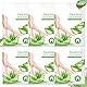 6 Paar Aloe Vera Fussmaske Socken - Feuchtigkeitsspendende Fussmaske Hornhautentfernung - Soften Foot Peeling Mask - Fußmaske für Sehr Trockene Füße - Tägliche Fußpflege für Männer und Frauen