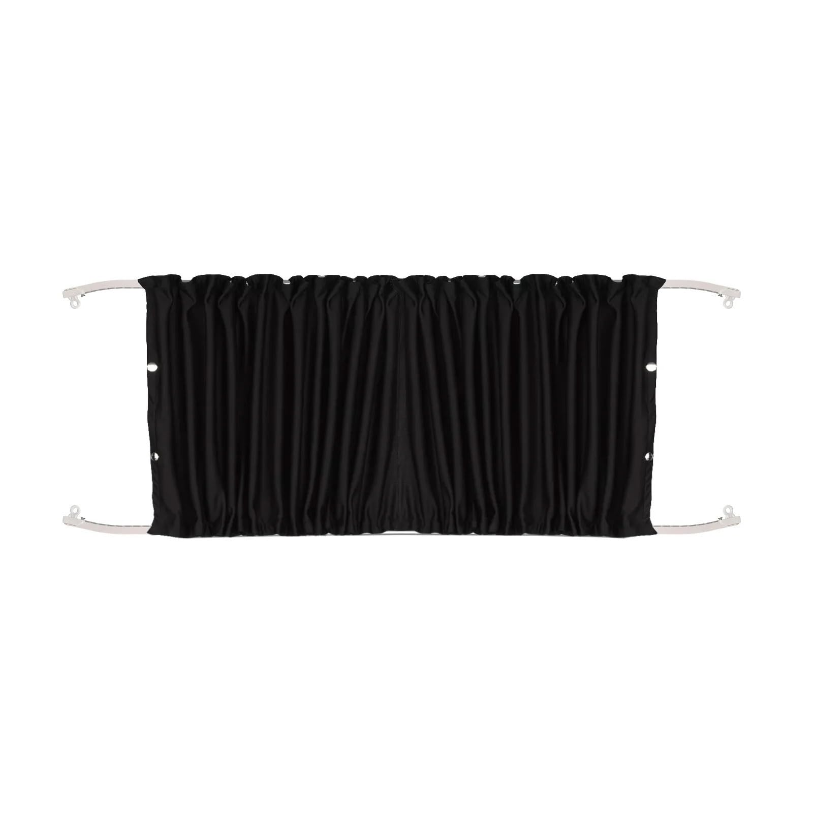 Cortinas Coche, Cortinas Camper Cortina Universal for Autocaravana con rieles Rectos de 140 cm, protección Solar, Piezas Interiores for, Barco y Furgoneta Camper(55cm)