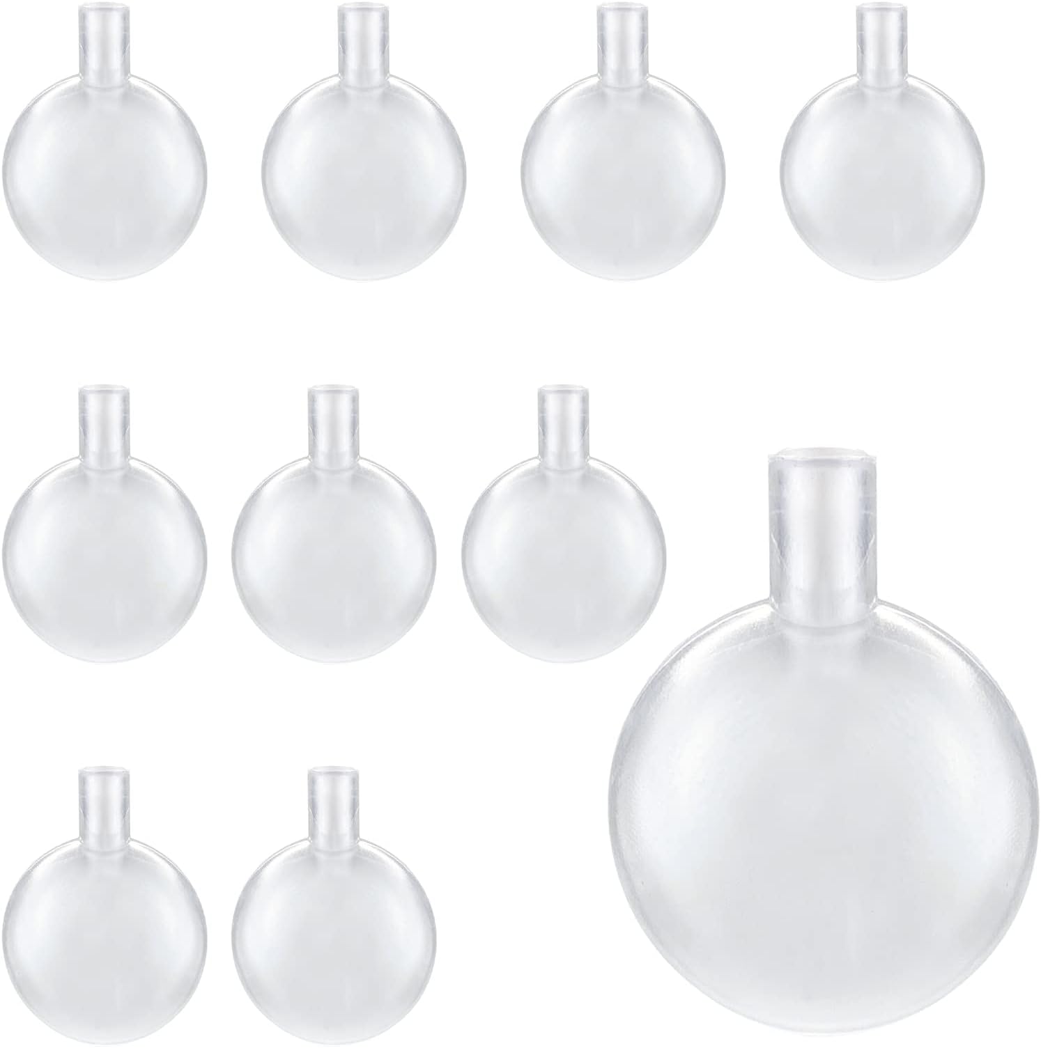 WishLotus 10pcs Squeakers,Toy Noise Maker Plush Toy Repair Reed Insert Airbag Replacement for Dog Cat Toy Repair (Round) (10pcs)