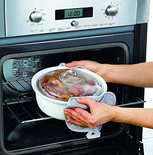 Pyrex Impressions Casseruola con Coperchio, Vetro