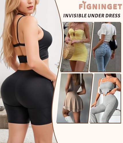 Image of Padded Shapewear Hip Pads Shapewear Tummy Control Butt Enhancer Underwear For Women, Body Shaper Booty Lifter
