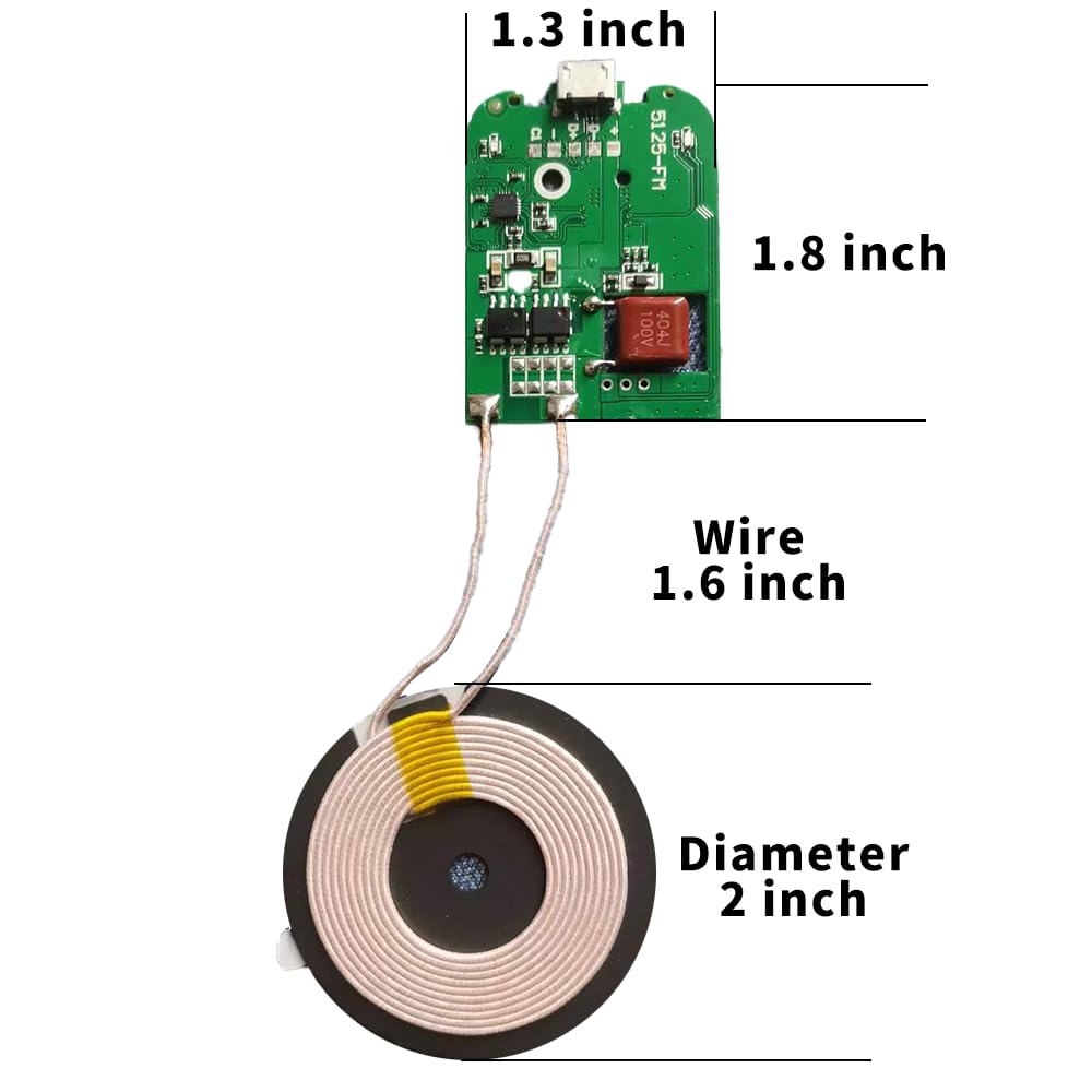 Circuit Board 20w Qi Charger Wiring Diagram Diy Qi Charger 5V/9V