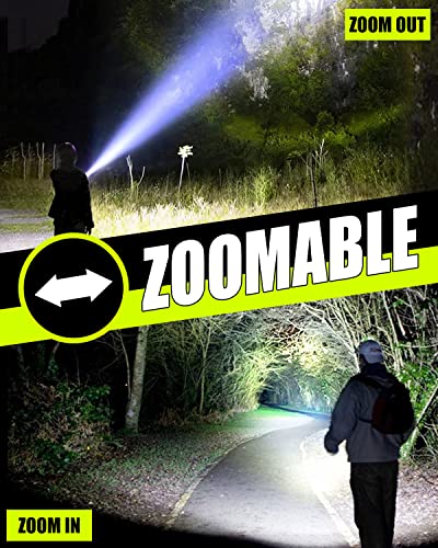 Victoper-LED-Flashlights-High-Powered-10000-Lumens-Super-Bright-Tactical-Flashlight-Rechargeable-5-Modes-Zoomable-Waterproof-Flash-Lights-for-Emergency-Outdoor-Home-Camping-Hiking
