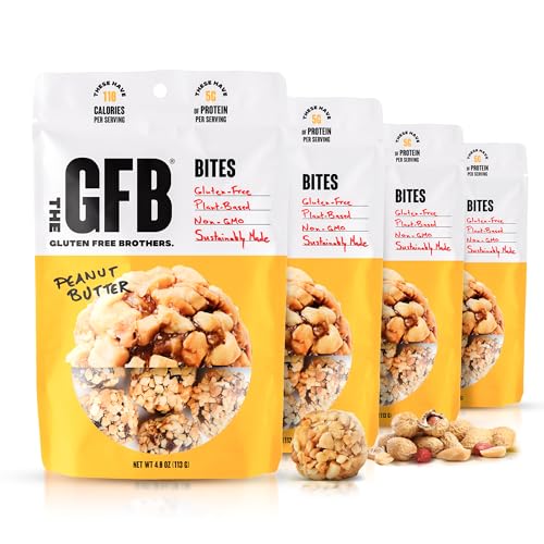 The GFB Peanut Butter Protein Bites, Certified Gluten Free Snacks