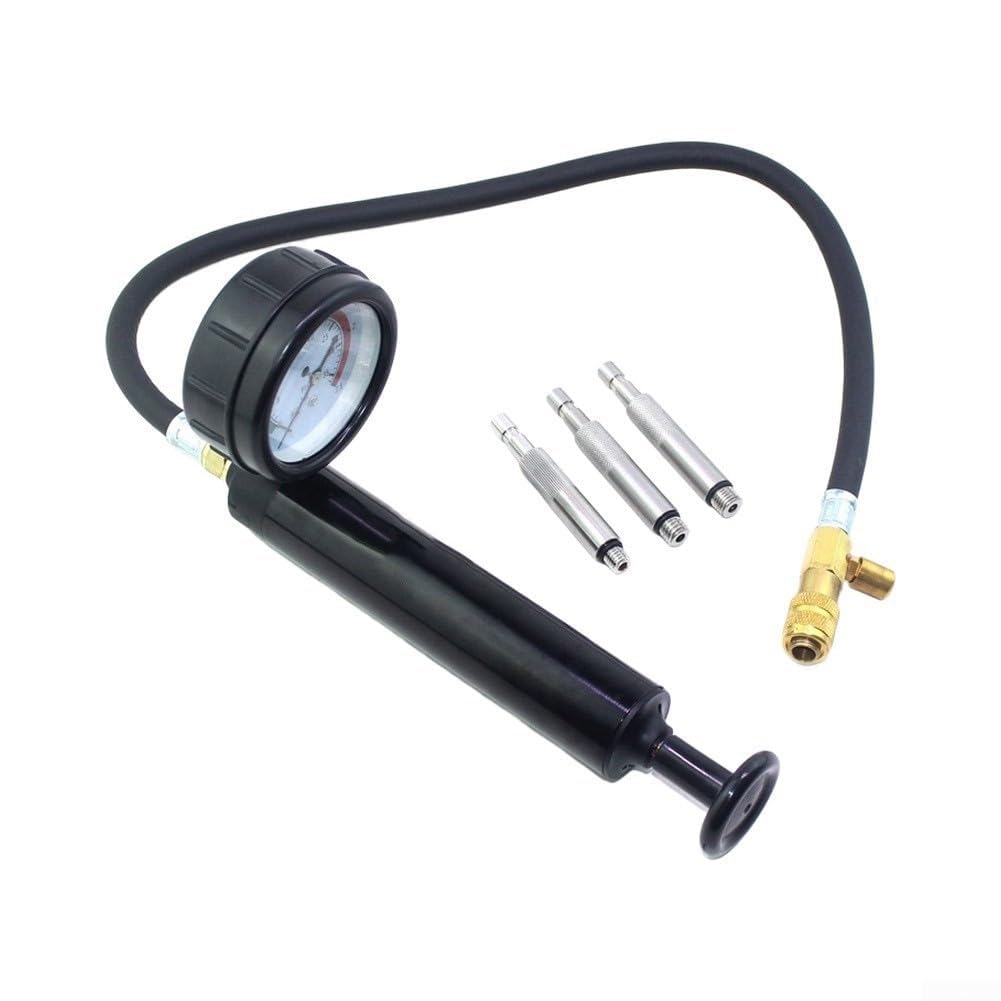 Detector de fugas de motor fueraborda Probador de estanqueidad de aire compatible con 90890-06840, herramienta de presión de unidad inferior de hierro y plástico para mantenimiento de motores marinos