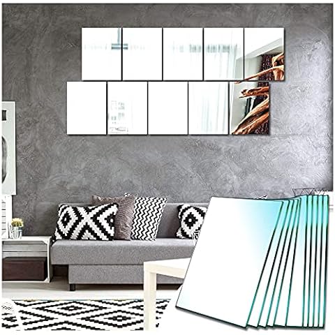 Sqinor Espejo Adhesivo Rectangular Sin Marco Cover